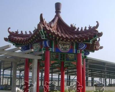 河北古建亭子廠家圖片|河北古建亭子廠家產品圖片由保定宏洋噴泉公司生產提供-